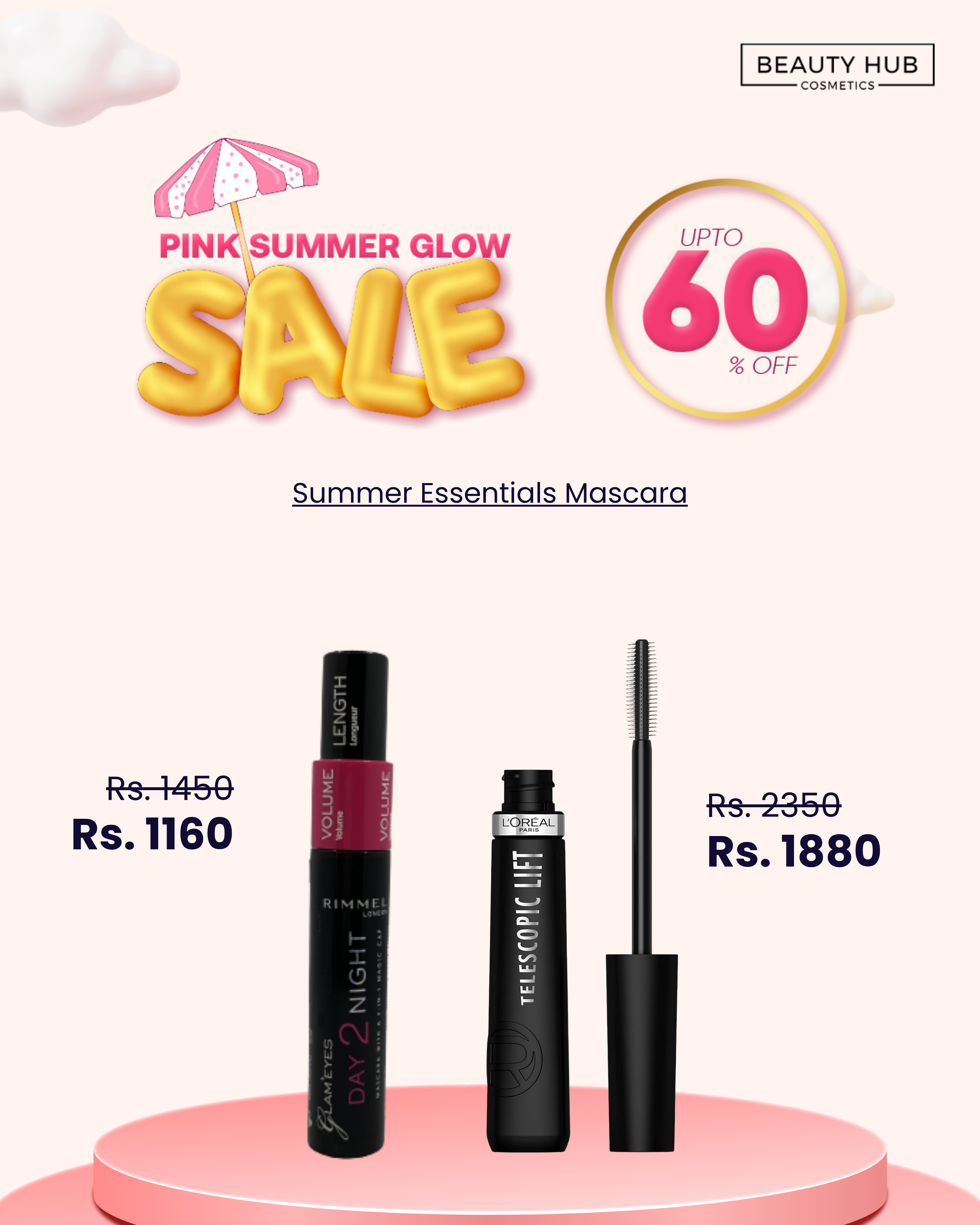 Pink glow summer sale